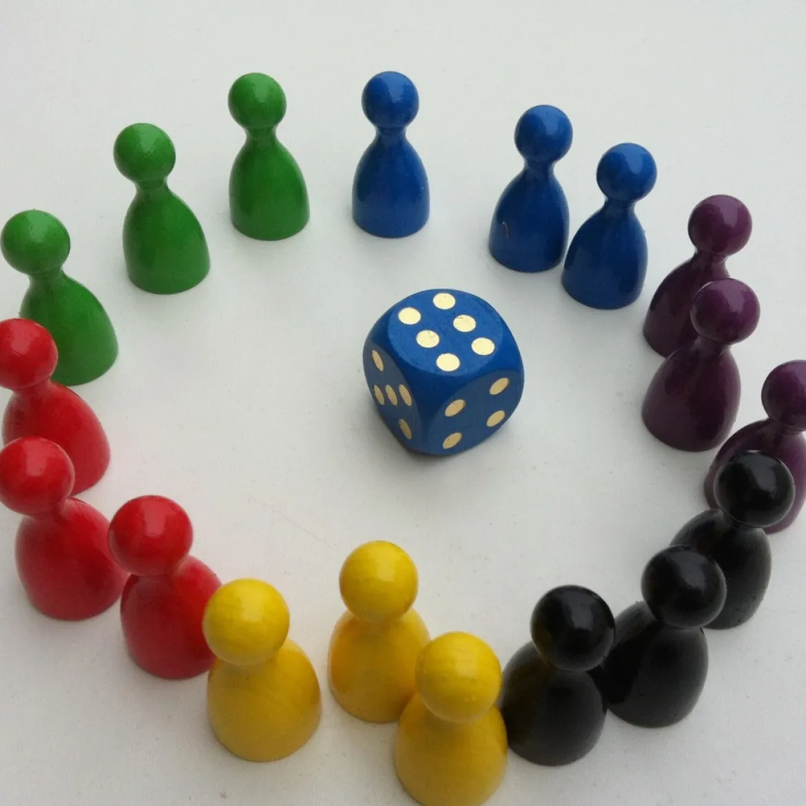 Quer durch 6 eckig, Brettspiel, ab 5 Jahre