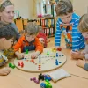 Quer durch 4 rund, Brettspiel, ab 5 Jahre