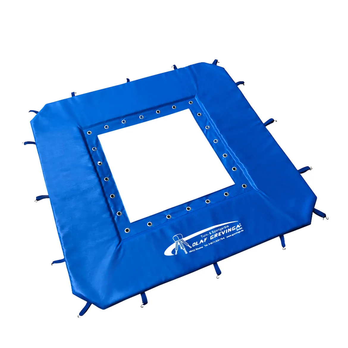 Rahmenpolster-Ganzabdeckung für Mini-Trampolin 112x112 cm