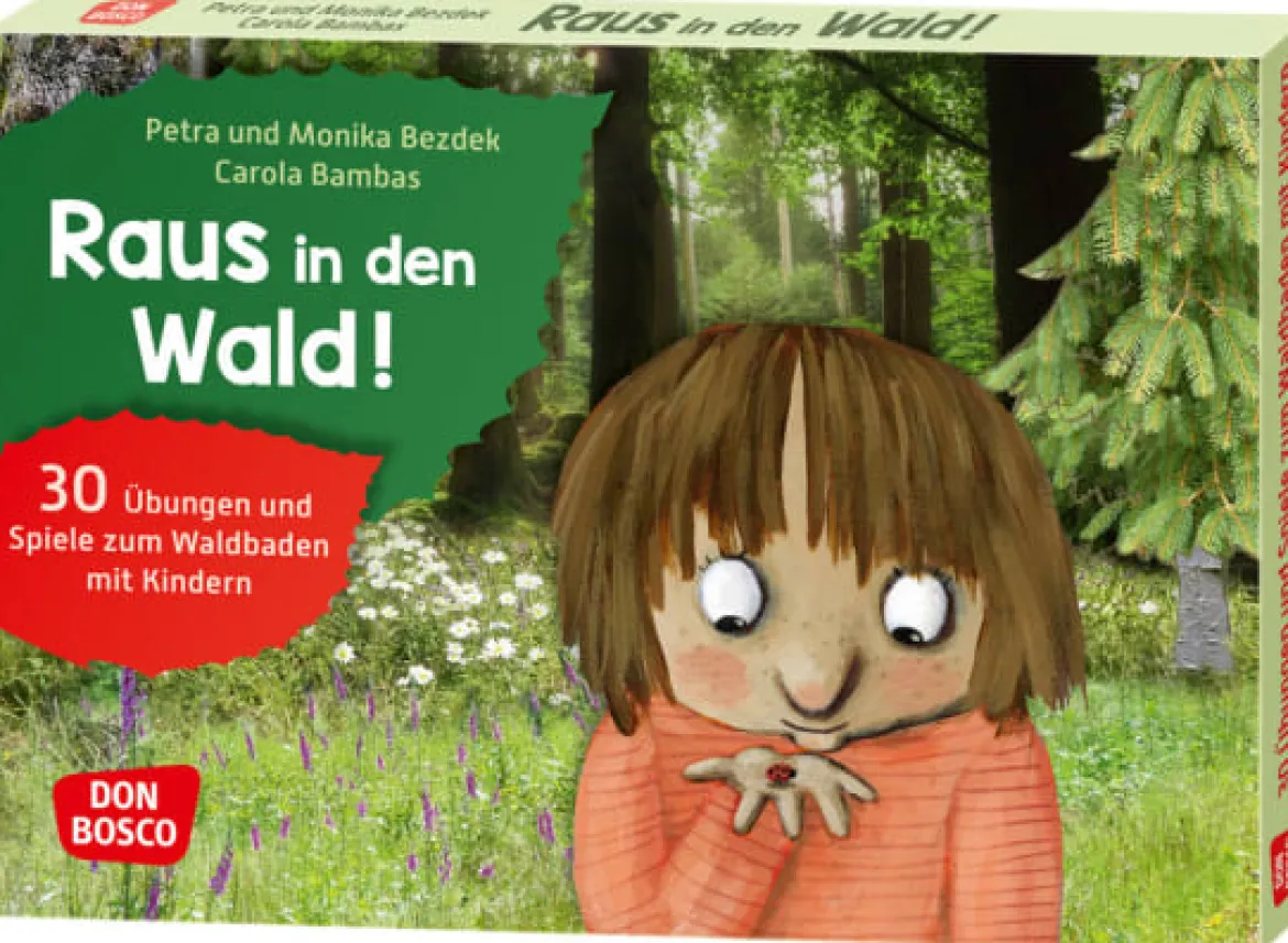 Raus in den Wald!, Kartensatz, 4-10 Jahre