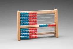 Rechenrahmen 100er, 10/10 rot/blau aus ReWOOD®