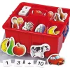 Rechnen mit Bildern in der Kunststoffbox, 196 magnetische Teile, 5-7 Jahre