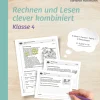 Rechnen und Lesen clever kombiniert, Buch, Klasse 4