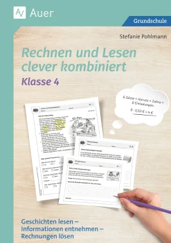 Rechnen und Lesen clever kombiniert, Buch, Klasse 4