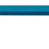 Rechteckbank mit Teppich petrol, 31 cm hoch