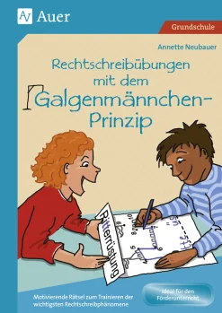 Rechtschreibübungen mit dem Galgenmännchen-Prinzip