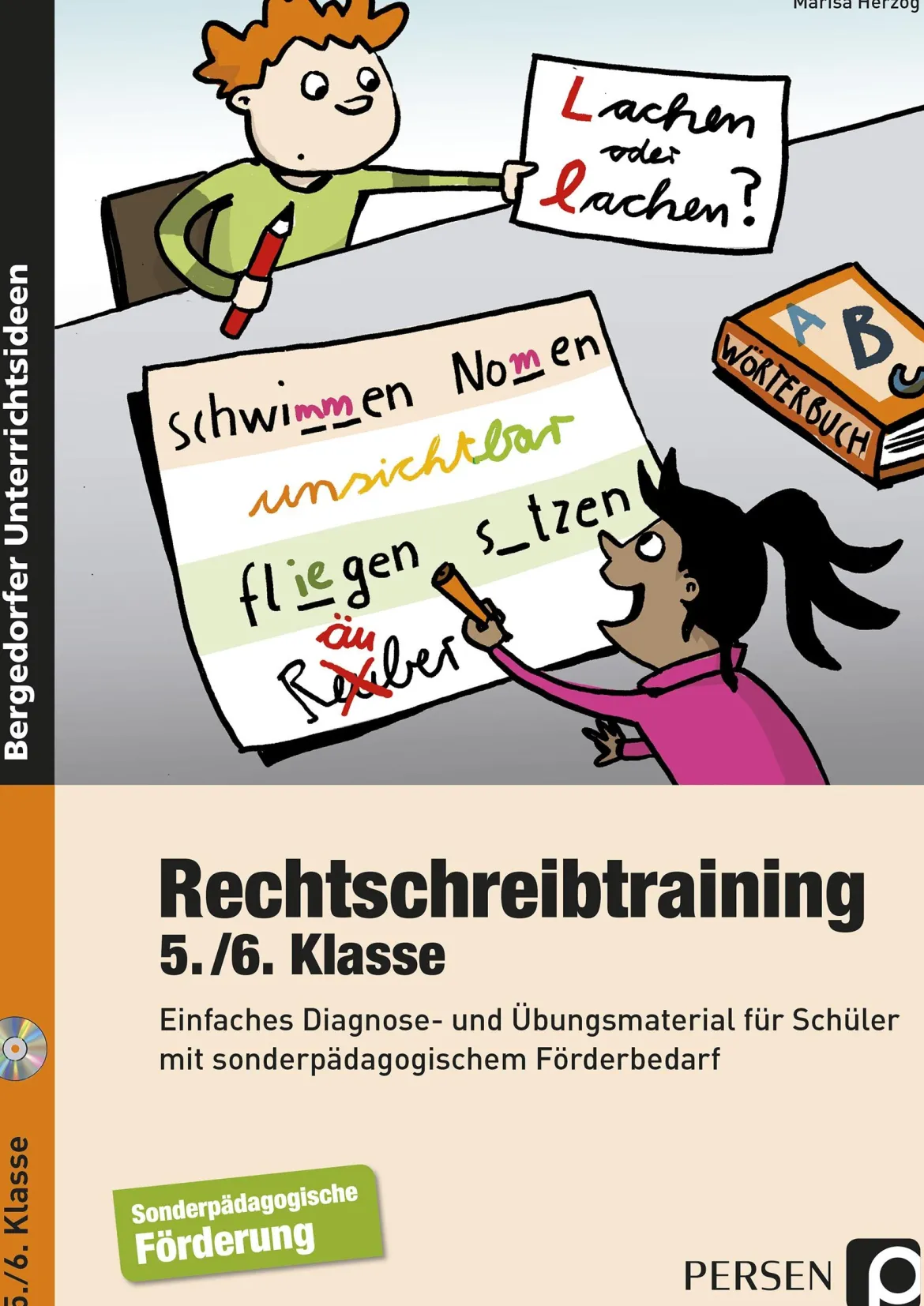 Rechtschreibtraining, Buch, 5.-6. Klasse
