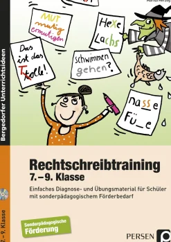 Rechtschreibtraining, Buch, 7.-9. Klasse