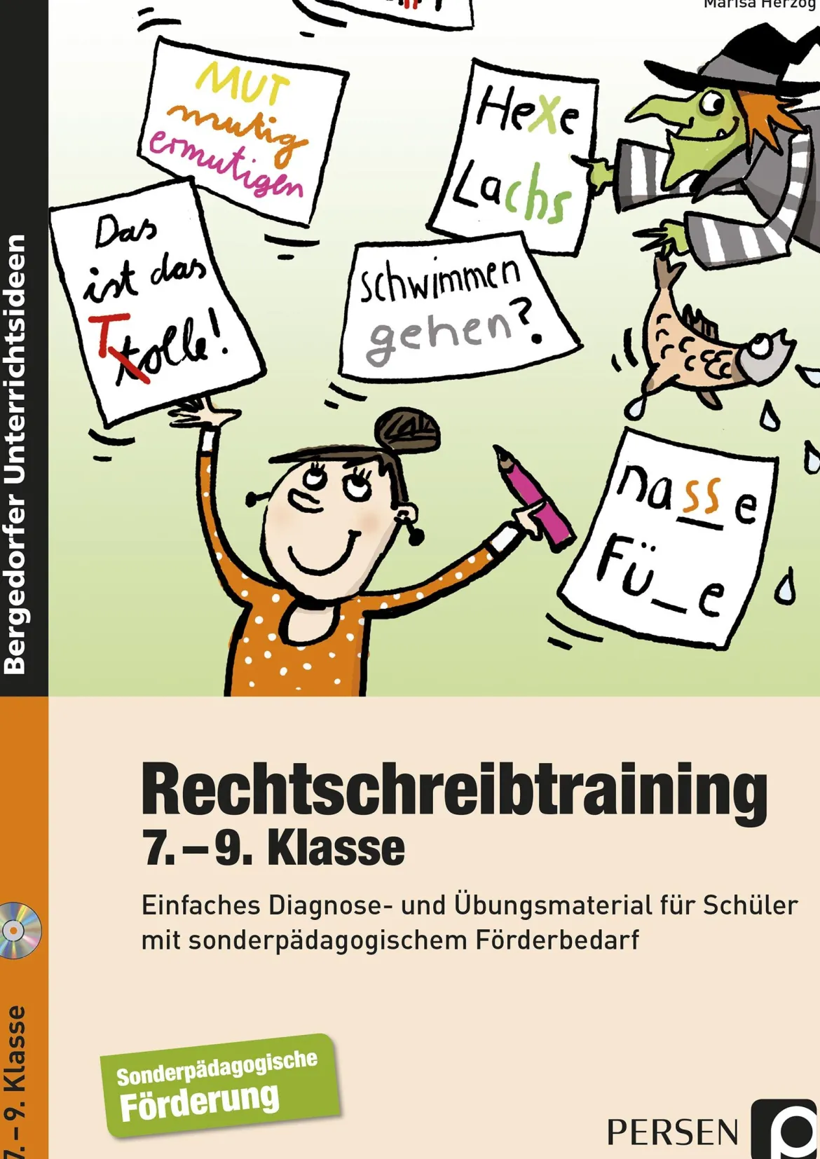 Rechtschreibtraining, Buch, 7.-9. Klasse