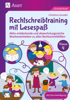 Rechtschreibtraining mit Lesespaß - Klasse 4