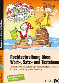 Rechtschreibung üben: Wort-, Satz- und Textebene, Buch, 5. und 6. Klasse