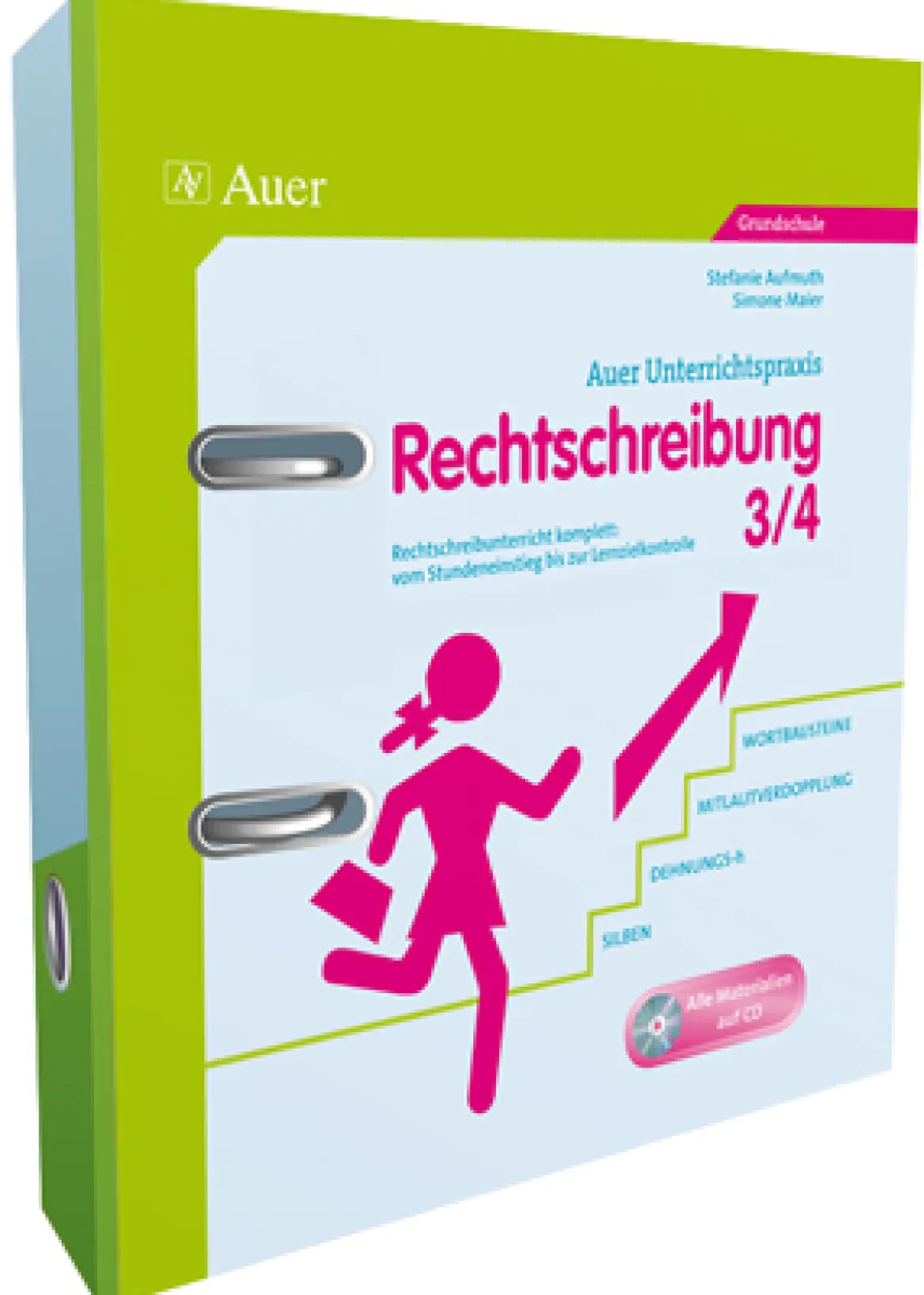 Rechtschreibung, Klasse 3/4, Ordner inkl. CD-ROM