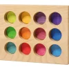 Regenbogen, Sortier-Brettchen, ab 1 Jahr