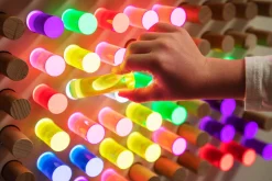 Regenbogen Steckbrett Wand und Tisch