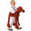 Reitpferd dunkelbraun, Schlüpfkostüm, 3-10 Jahre