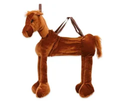 Reitpferd dunkelbraun, Schlüpfkostüm, 3-10 Jahre