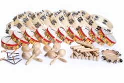 Rhythmik-Set für den Kindergarten in Kunststoffbox mit Deckel