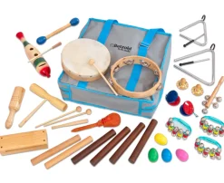 Rhythmik-Tasche mit 26 Instrumenten, ab 3 Jahre