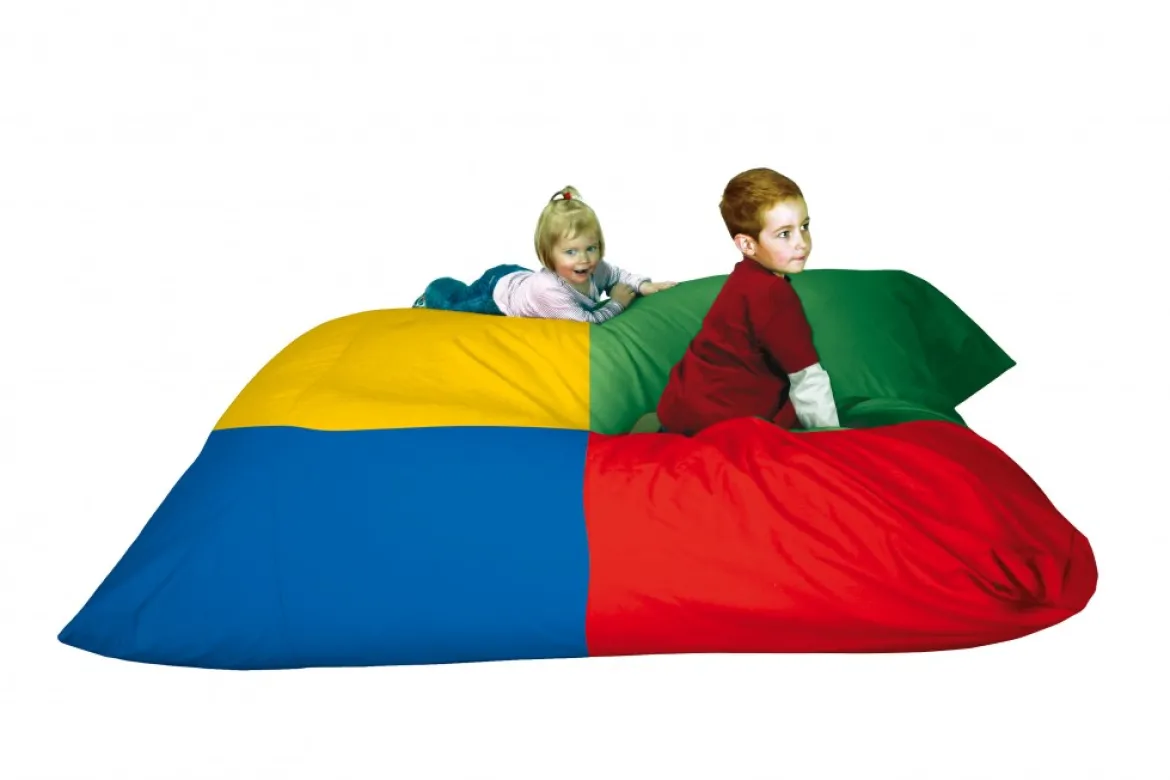 Riesen-Kuschelkissen FARBIG, 200 x 200 x 30 cm