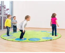 Riesen-Rundteppich - Dots, Sitzkreisteppich mit 3 Metern Durchmesser