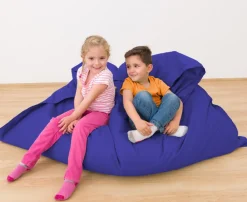 Riesensitzsack, blau, 140 x 180 cm, outdoorfähig, ab 3 Jahre