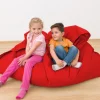 Riesensitzsack rot, 140 x 180 cm, outdoorfähig, ab 3 Jahre