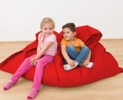 Riesensitzsack rot, 140 x 180 cm, outdoorfähig, ab 3 Jahre