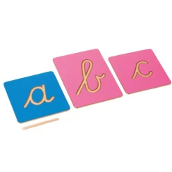 Rillenbuchstaben, hohle Klein-Buchstabenformen, 4-5 Jahre
