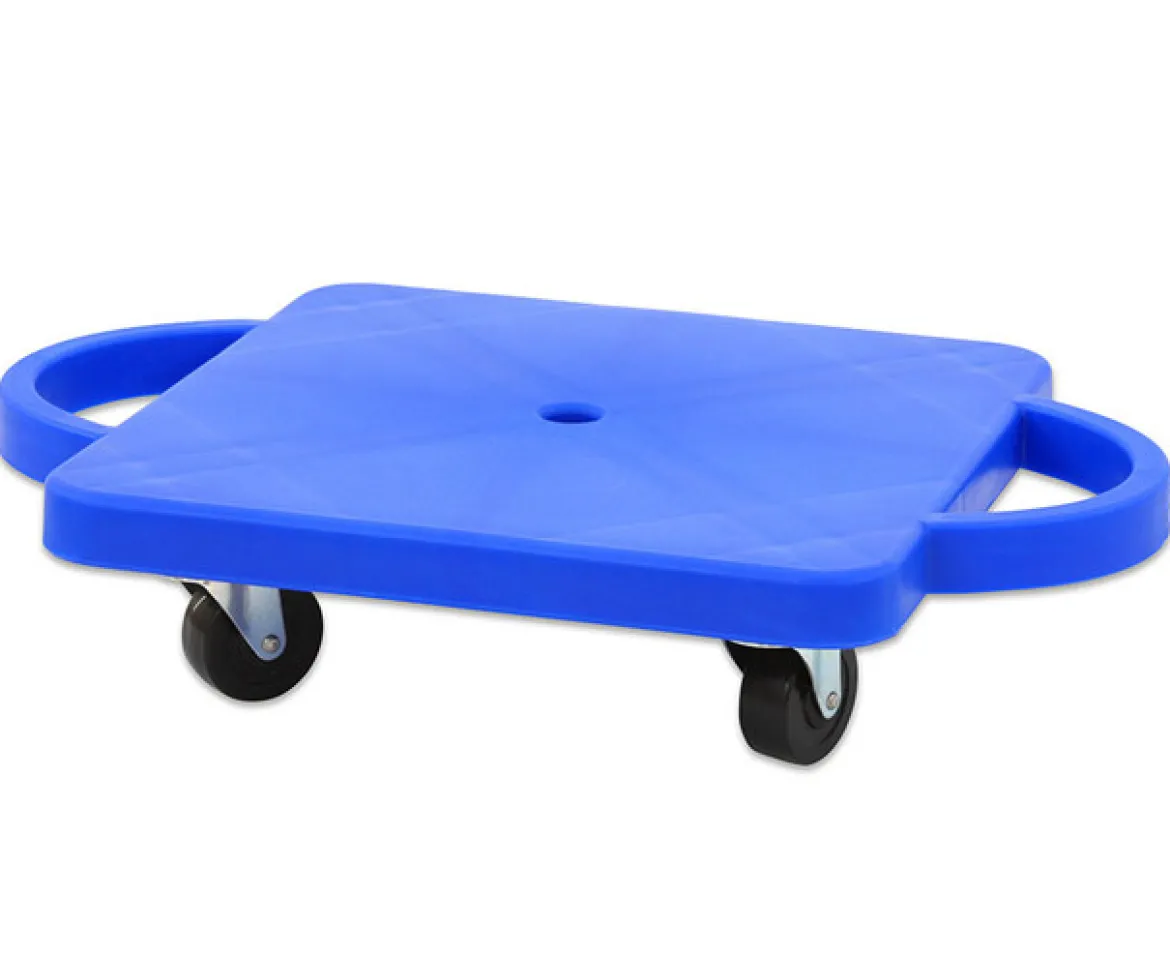 Rollbrett mit Griffen, blau, 3-12 Jahre