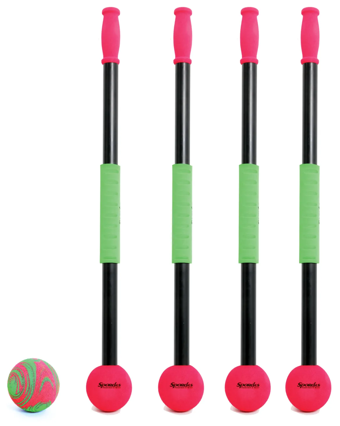 Rollbrett-Paddel 4er-Set, je 87 cm lang