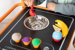 Rollenspiel-Set, Eisdiele, Outdoor-Spielmöbel aus Holz, für Kinder