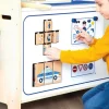 Rollenspiel-Set, Polizei und Feuerwehr, Spielmöbel aus Holz, für Kinder