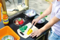 Rollenspiel-Set, Spielküche, Outdoor-Spielmöbel aus Holz, für Kinder