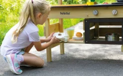 Rollenspiel-Set, Spielküche, Outdoor-Spielmöbel aus Holz, für Kinder
