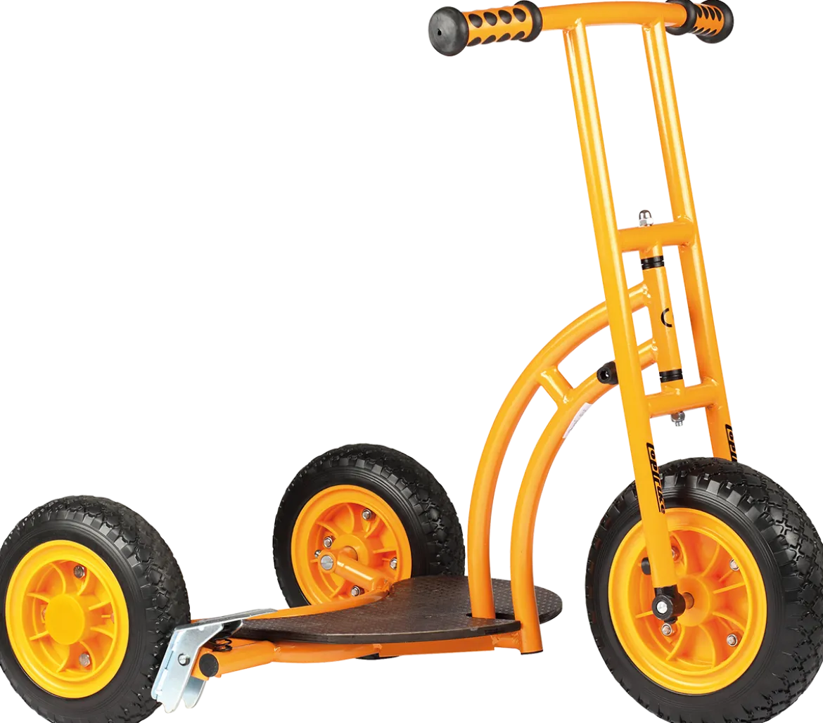 Roller klein (67 cm) mit drei Rädern, Bengy, orange, TopTrike Kinderfahrzeug