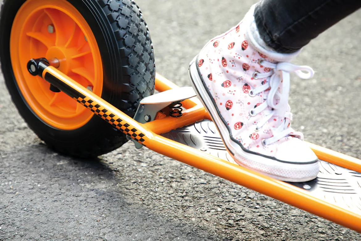 Roller Maxi (90,5 cm), schwarz, TopTrike Kinderfahrzeug