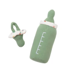 Rubens Baby Flasche und Nuckel, grün