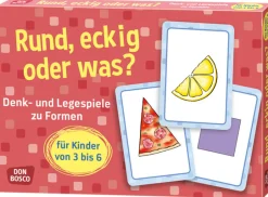 Rund, eckig oder was?, Spiele-Box