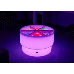 Runder Leuchttisch Ø 69 x 45 cm, portabel, wasserdicht IP65,5 bis 10 Std
