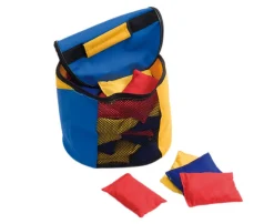 Rundtasche mit 30 Bohnensäckchen 8 x 14 cm, ab 3 Jahre