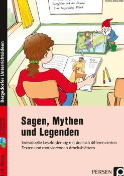 Sagen, Mythen und Legenden, Buch, 3. und 4. Klasse