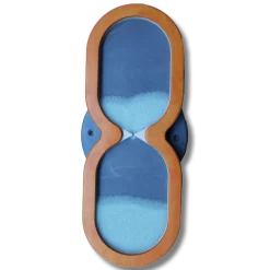 Sanduhr langsam, ca. 1 Minute, Wandelement