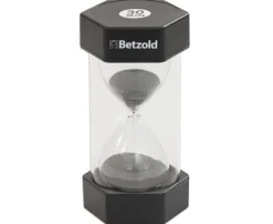 Sanduhr schwarz, Laufzeit 30 Minuten