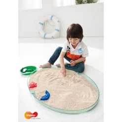 Sand und Wassertisch transparent, Wanne 36 l, höhenverstellbar 44 bis 58 cm