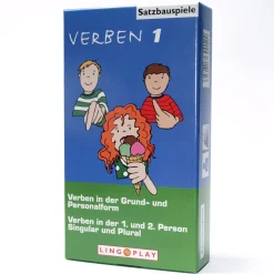Satzbauspiele Verben 1, ab 4 Jahre