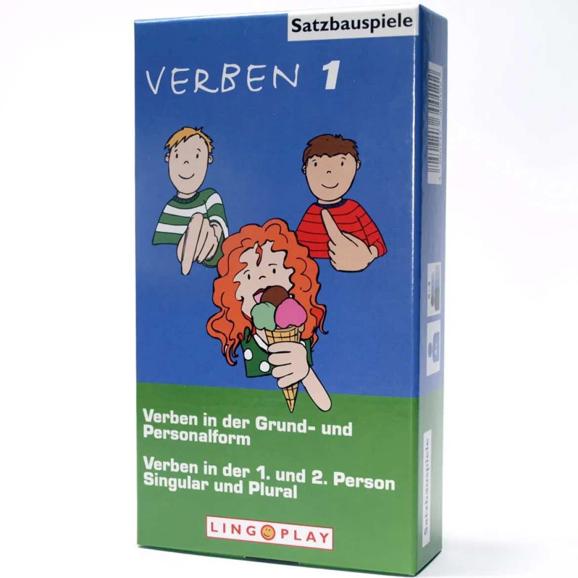 Satzbauspiele Verben 1, ab 4 Jahre