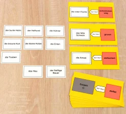 Satzgliedtrainer, Lernmaterial (3 Dosen), ab 3. Klasse