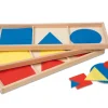 Satz Kreise, Dreiecke und Quadrate