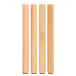 Satz mit 4 Tischbeinen für Tisch hoch 59 cm