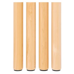 Satz mit 4 Tischbeinen für Tisch hoch 26 cm